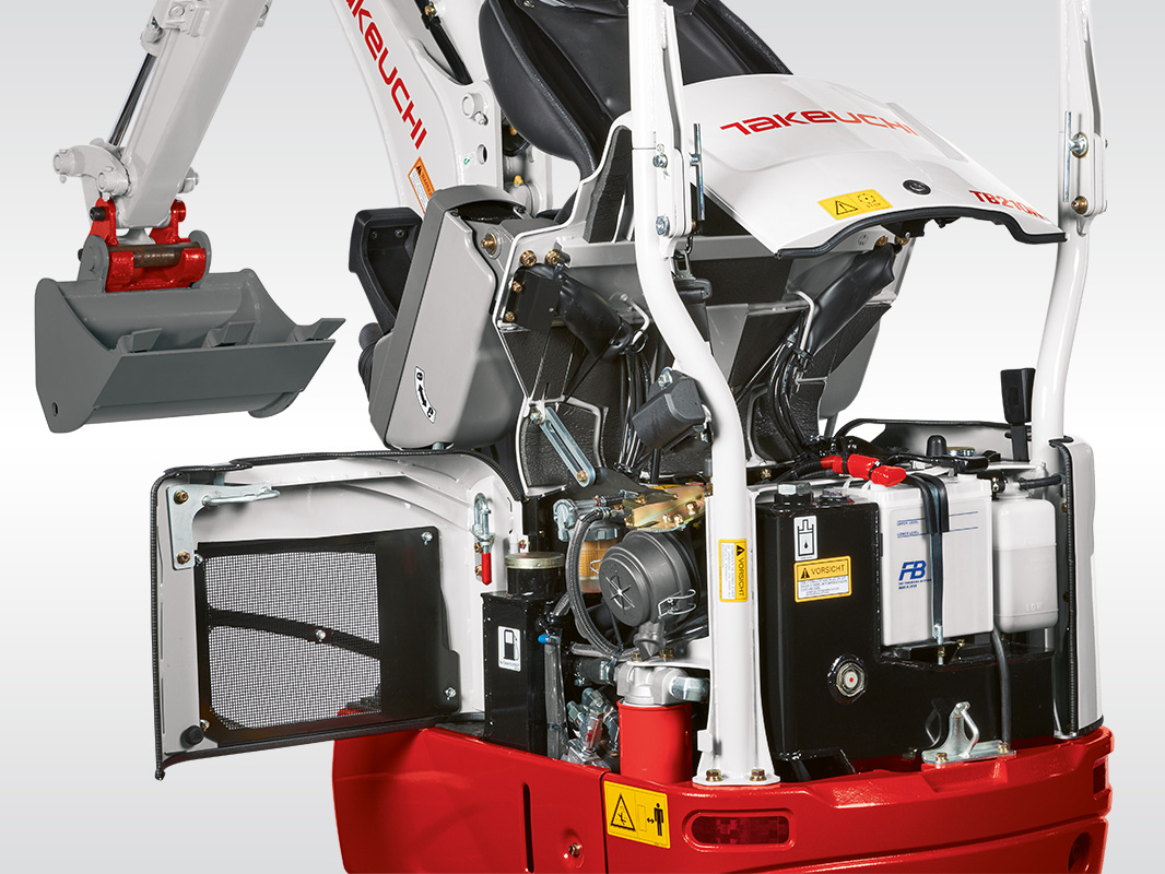 Takeuchi TB210R Motore