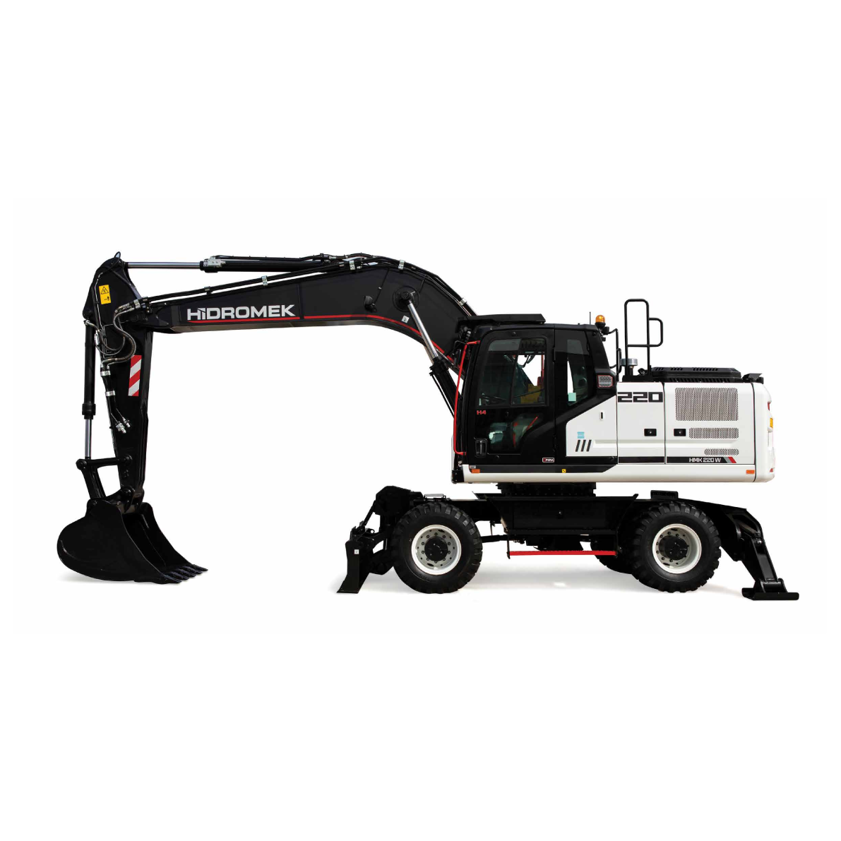 Hidromek HMK 220 W - Monolitico lato sinistro