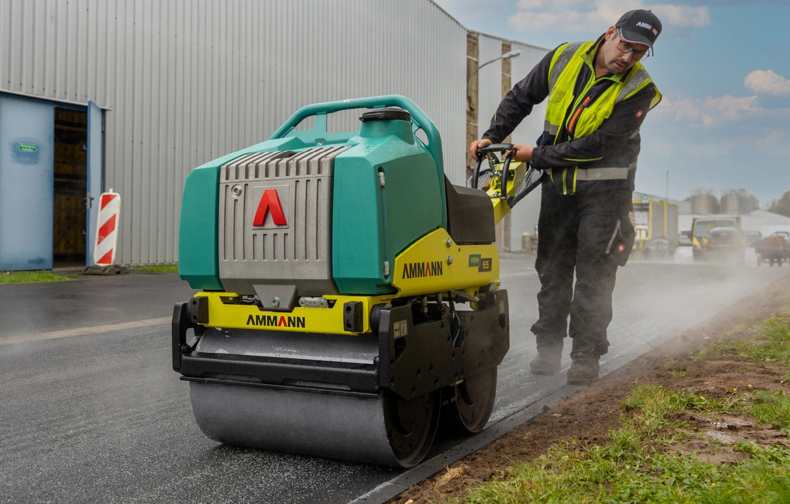 Ammann ARW 65 Al lavoro 3