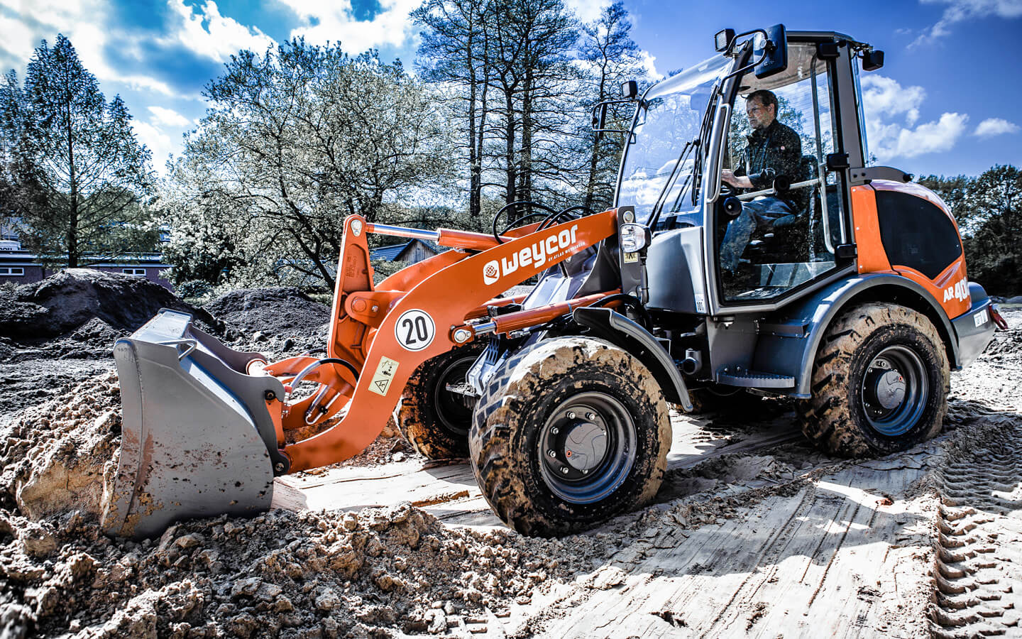 Weycor AR 400 Lato sinistro