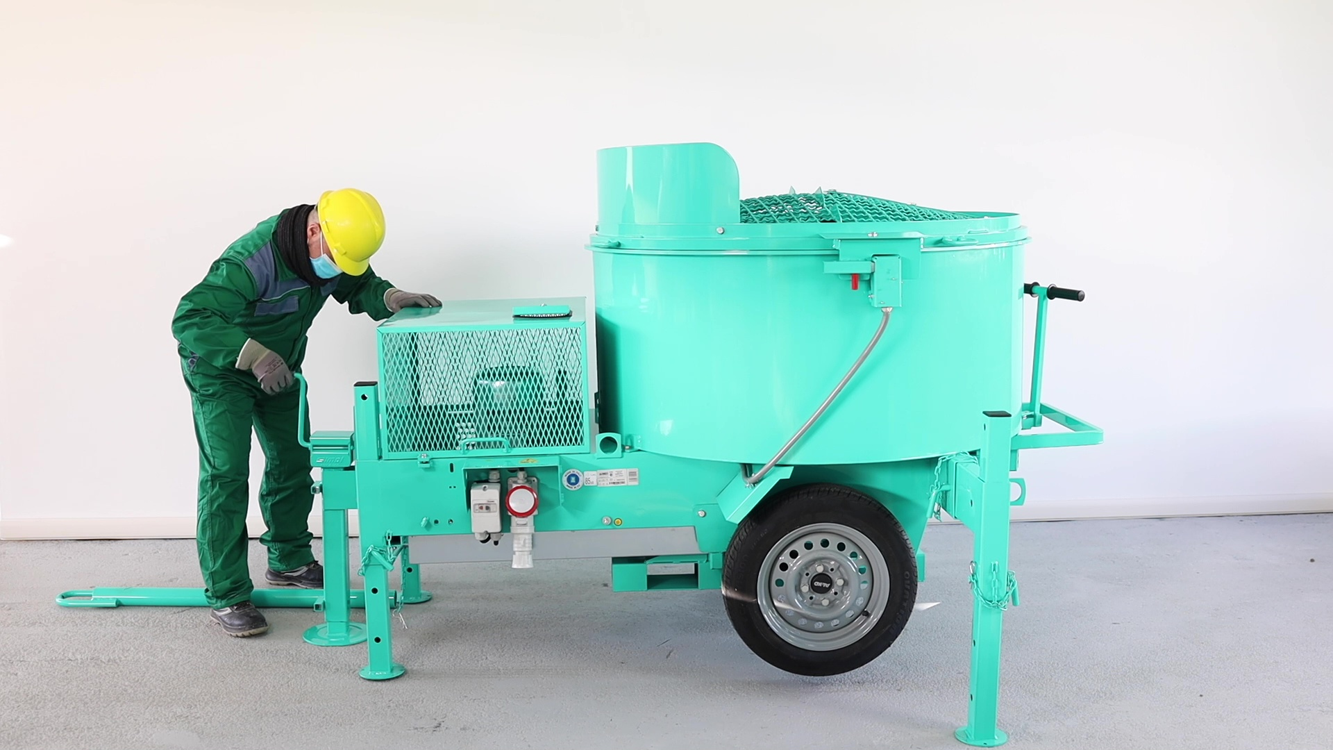 Imer MIX 750 Al lavoro 4